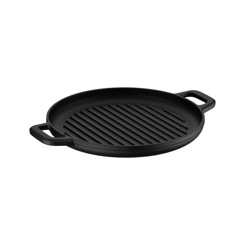 Chapa Redonda Tramontina Em Ferro Fundido Com Acabamento Pre-Seasoned Fargo 27cm Chapa Redonda Tramontina Em Ferro Fundido Com Acabamento Pre-Seasoned Fargo 27cm