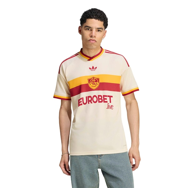 Camisa Roma II 2026/27 adidas Torcedor Masculina Camisa Roma II 2026/27 adidas Torcedor Masculina