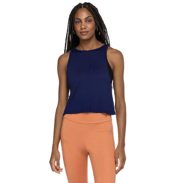 Camiseta Regata Feminina Lauf Basic Cropped Camiseta Regata Feminina Lauf Basic Cropped
