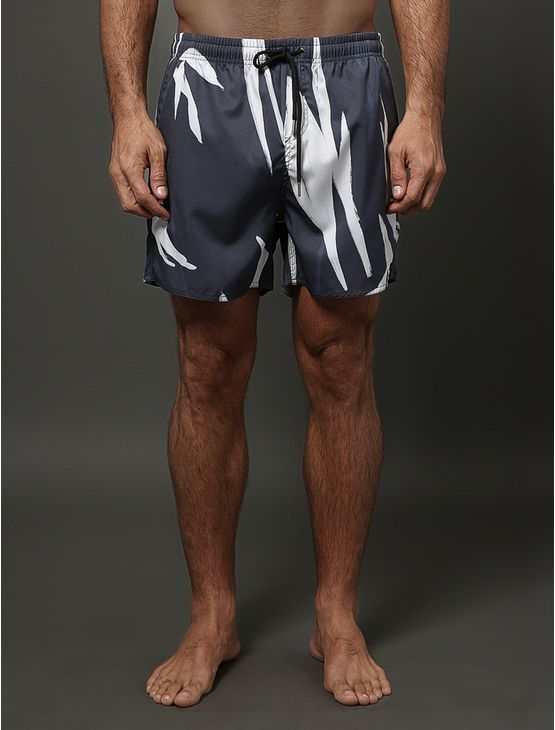 Shorts D'Água Masculino Espatulado Calvin Klein - Marinho Shorts D'Água Masculino Espatulado Calvin Klein Marinho 38