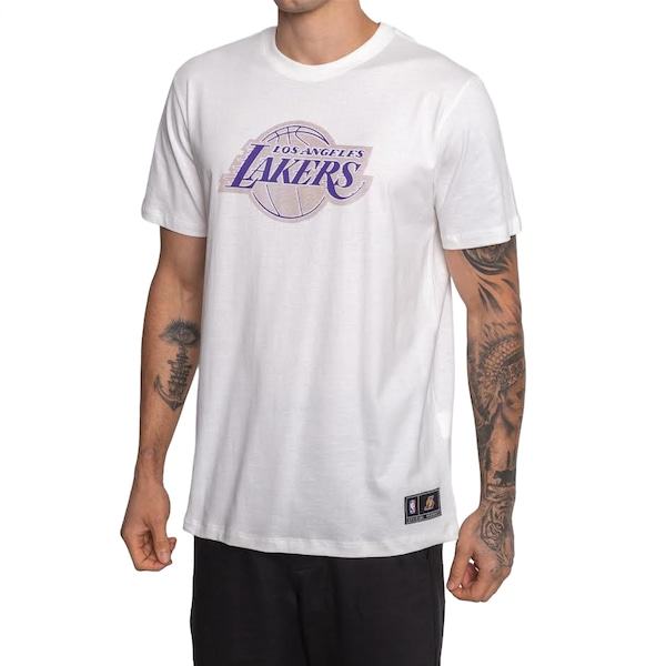 Camiseta NBA Layers Laker Masculina Camiseta NBA Layers Laker Masculina