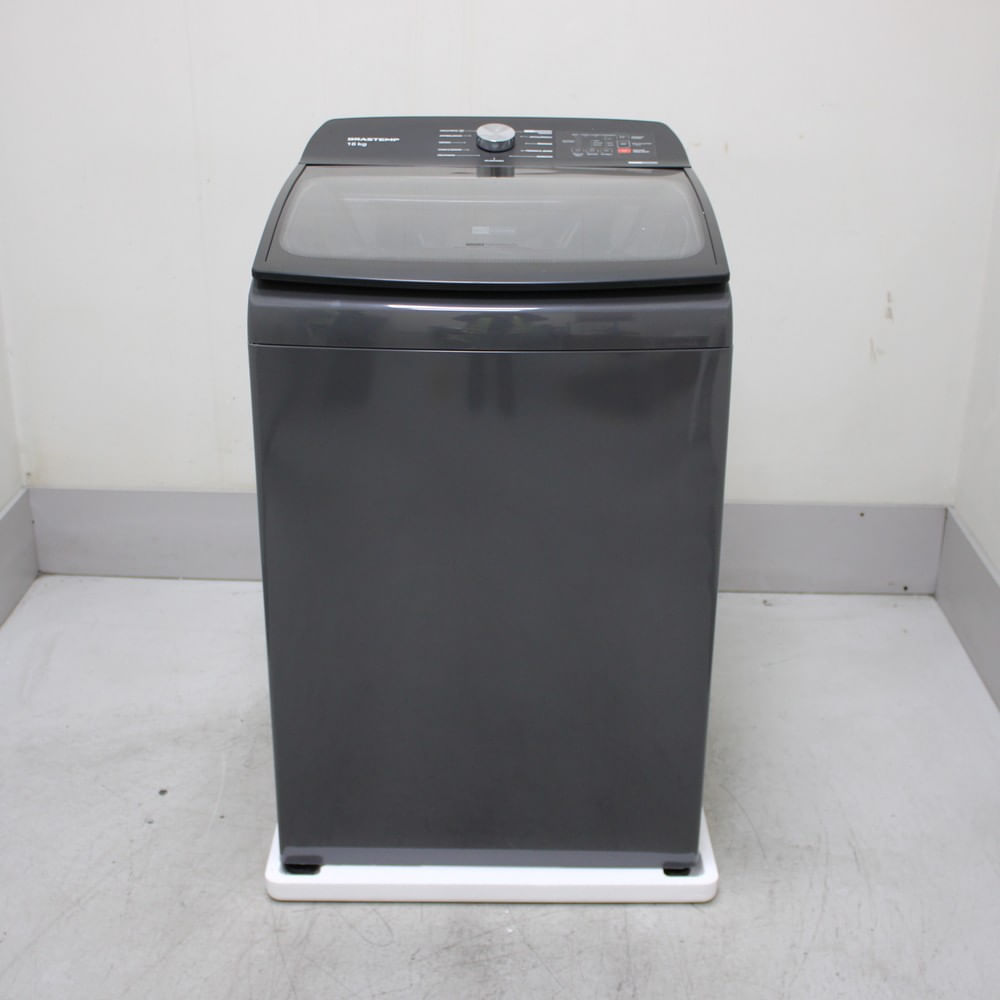 Máquina De Lavar Brastemp 16Kg Cinza Platinum Com Tecnologia Flex Wash E Ciclo Tira Manchas Advanced - Bwy16a9as1_Wexcele_Cg6522866 110V