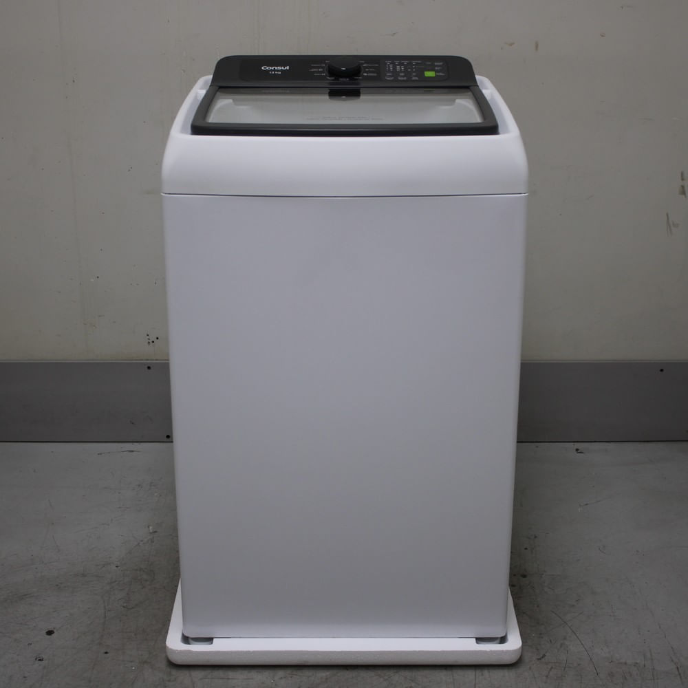 Máquina De Lavar Consul 13Kg Branca Com Modo Eco - Cwn13abas3_Wbom_Ch6566640 110V Máquina De Lavar Consul 13Kg Branca Com Modo Eco - Cwn13abas3_Wbom_Ch6566640 110V