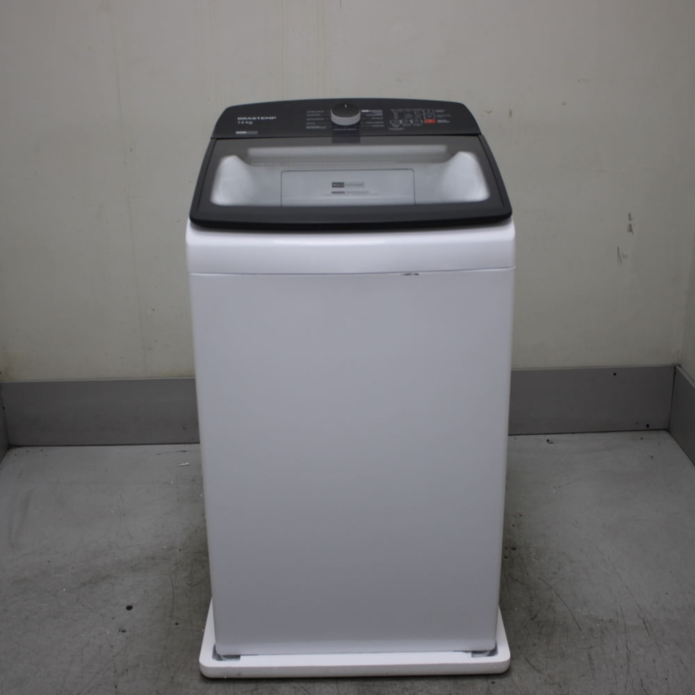 Máquina De Lavar 14Kg Brastemp Branca Com Smart Sensor E Design Compacto - Bwf14abas2_Wotimo_Ch6571438 110V