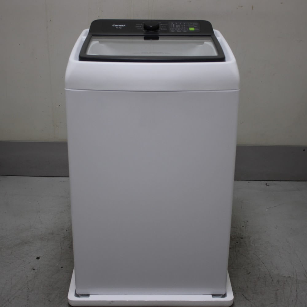 Máquina De Lavar Consul 13Kg Branca Com Modo Eco - Cwn13abbs3_Wbom_Cg6523390 220V Máquina De Lavar Consul 13Kg Branca Com Modo Eco - Cwn13abbs3_Wbom_Cg6523390 220V