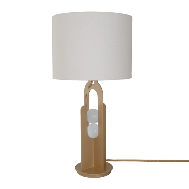 Abajur Selenita E Metal Dourado Equilibrio Abajur Selenita E Metal Dourado Equilibrio