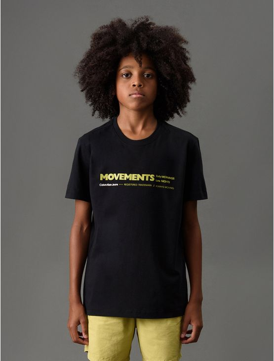 Camiseta Menino Movements Calvin Klein Jeans - Preto Camiseta Menino Movements Calvin Klein Jeans Preto 6 Camiseta Menino Movements Calvin Klein Jeans - Preto Camiseta Menino Movements Calvin Klein Jeans Preto 6