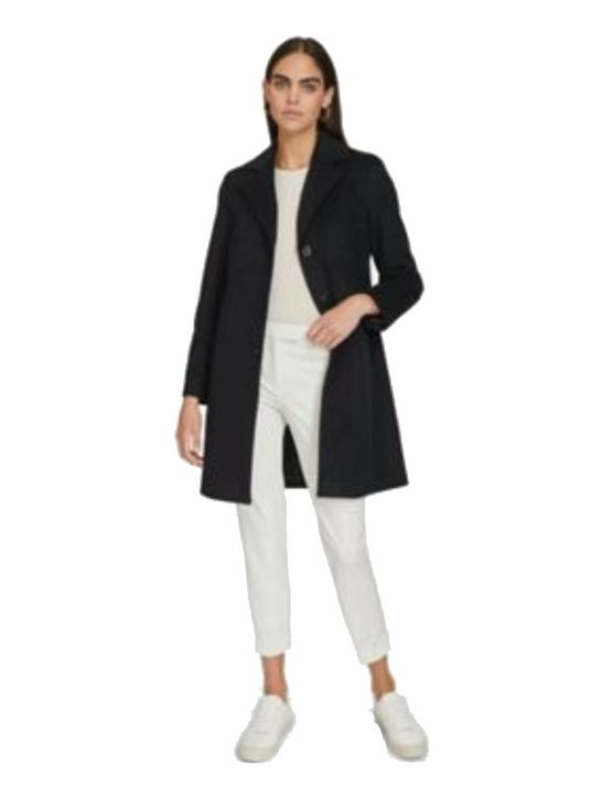 Casaco Calvin Klein Feminina Longo Com Botões em Lã - Preto Casaco Calvin Klein Feminina Longo Com Botões em Lã Preto g Casaco Calvin Klein Feminina Longo Com Botões em Lã - Preto Casaco Calvin Klein Feminina Longo Com Botões em Lã Preto g
