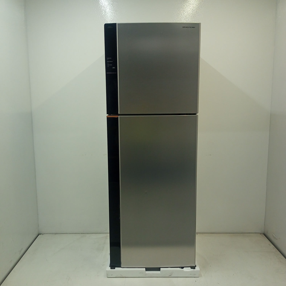 Geladeira Inteligente B= Smart Brastemp Frost Free Duplex 512 Litros Cor Inox - Brm62akxs3_Wbom_Jh6446396 Bivolt Geladeira Inteligente B= Smart Brastemp Frost Free Duplex 512 Litros Cor Inox - Brm62akxs3_Wbom_Jh6446396 Bivolt