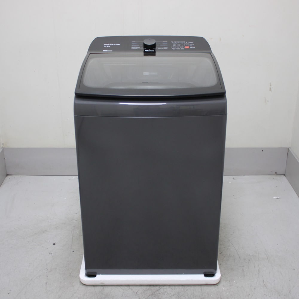 Máquina De Lavar Cinza Platinum Brastemp 14Kg Com Smart Sensor E Função Reduzir Tempo - Bwj14a9as3_Wbom_Ch6558002 110V Máquina De Lavar Cinza Platinum Brastemp 14Kg Com Smart Sensor E Função Reduzir Tempo - Bwj14a9as3_Wbom_Ch6558002 110V
