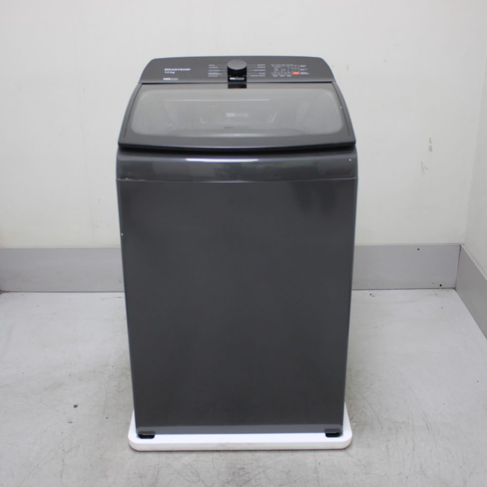 Máquina De Lavar Cinza Platinum Brastemp 14Kg Com Smart Sensor E Função Reduzir Tempo - Bwj14a9as1_Wexcele_Ch6557997 110V Máquina De Lavar Cinza Platinum Brastemp 14Kg Com Smart Sensor E Função Reduzir Tempo - Bwj14a9as1_Wexcele_Ch6557997 110V