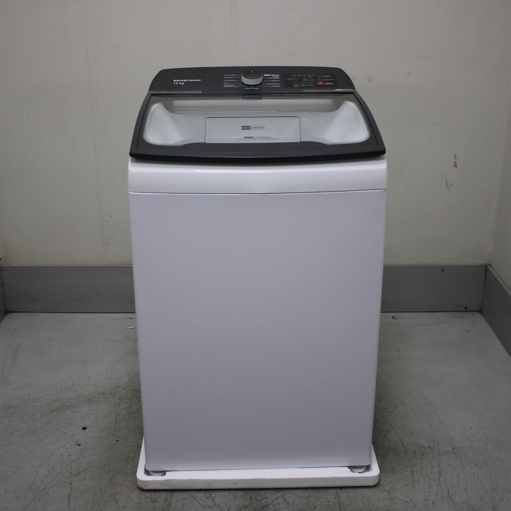 Máquina De Lavar Brastemp 15Kg Branca Com Ciclo Tira Manchas Advanced E Smart Sensor - Bwf15abbs1_Wexcele_Ch6571653 220V Máquina De Lavar Brastemp 15Kg Branca Com Ciclo Tira Manchas Advanced E Smart Sensor - Bwf15abbs1_Wexcele_Ch6571653 220V