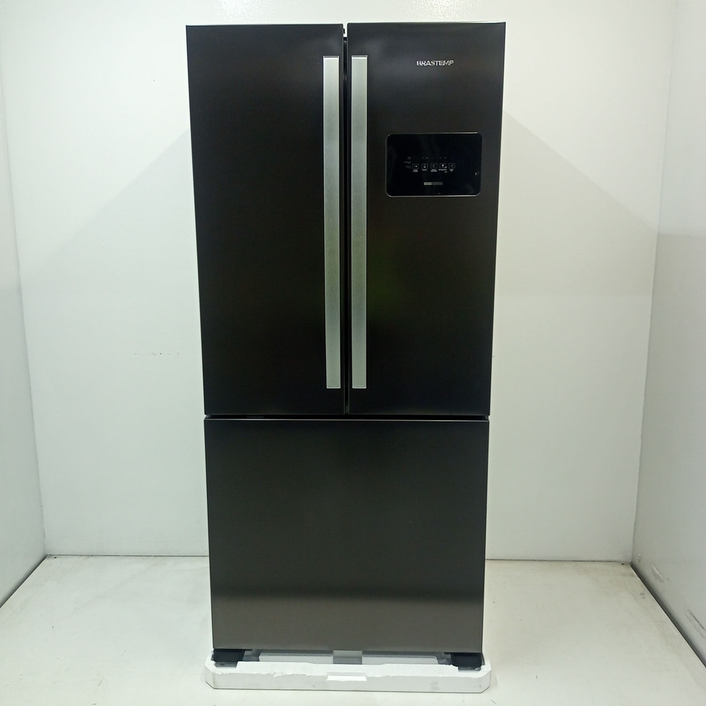 Geladeira Frost Free French Door 3 Black Inox Brastemp - Bro85meas3_Wbom_Jh6469792 110V Geladeira Frost Free French Door 3 Black Inox Brastemp - Bro85meas3_Wbom_Jh6469792 110V