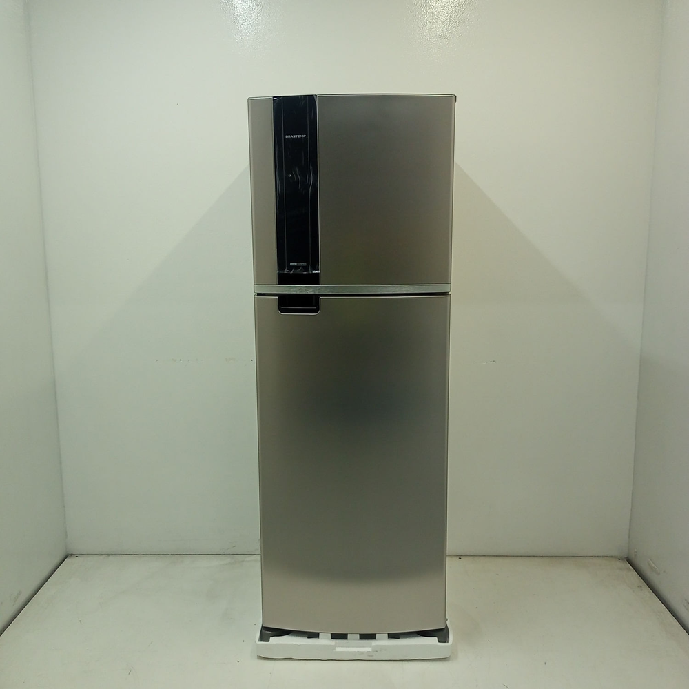 Geladeira Brastemp Frost Free 385 Litros Duplex Inox - Brm46mkbs3_Wbom_Jh6469793 220V Geladeira Brastemp Frost Free 385 Litros Duplex Inox - Brm46mkbs3_Wbom_Jh6469793 220V