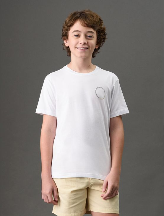 Camiseta Menino Sunset & Sunrise Calvin Klein Jeans - Branco Camiseta Menino Sunset & Sunrise Calvin Klein Jeans Branco 6 Camiseta Menino Sunset & Sunrise Calvin Klein Jeans - Branco Camiseta Menino Sunset & Sunrise Calvin Klein Jeans Branco 6