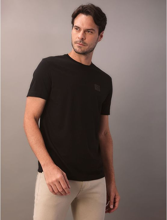 Camiseta Manga Curta Calvin Klein Masculino Algodão Egípcio Aop - Preto Camiseta Manga Curta Calvin Klein Masculino Algodão Egípcio Aop Preto Gg Camiseta Manga Curta Calvin Klein Masculino Algodão Egípcio Aop - Preto Camiseta Manga Curta Calvin Klein Masculino Algodão Egípcio Aop Preto Gg
