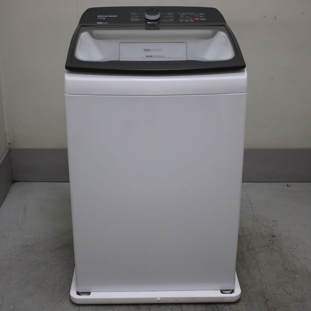 Máquina De Lavar Branca 14Kg Brastemp Com Smart Sensor E Lavagem Rápida - Bwj14abas3_Wbom_Ch6606406 110V
