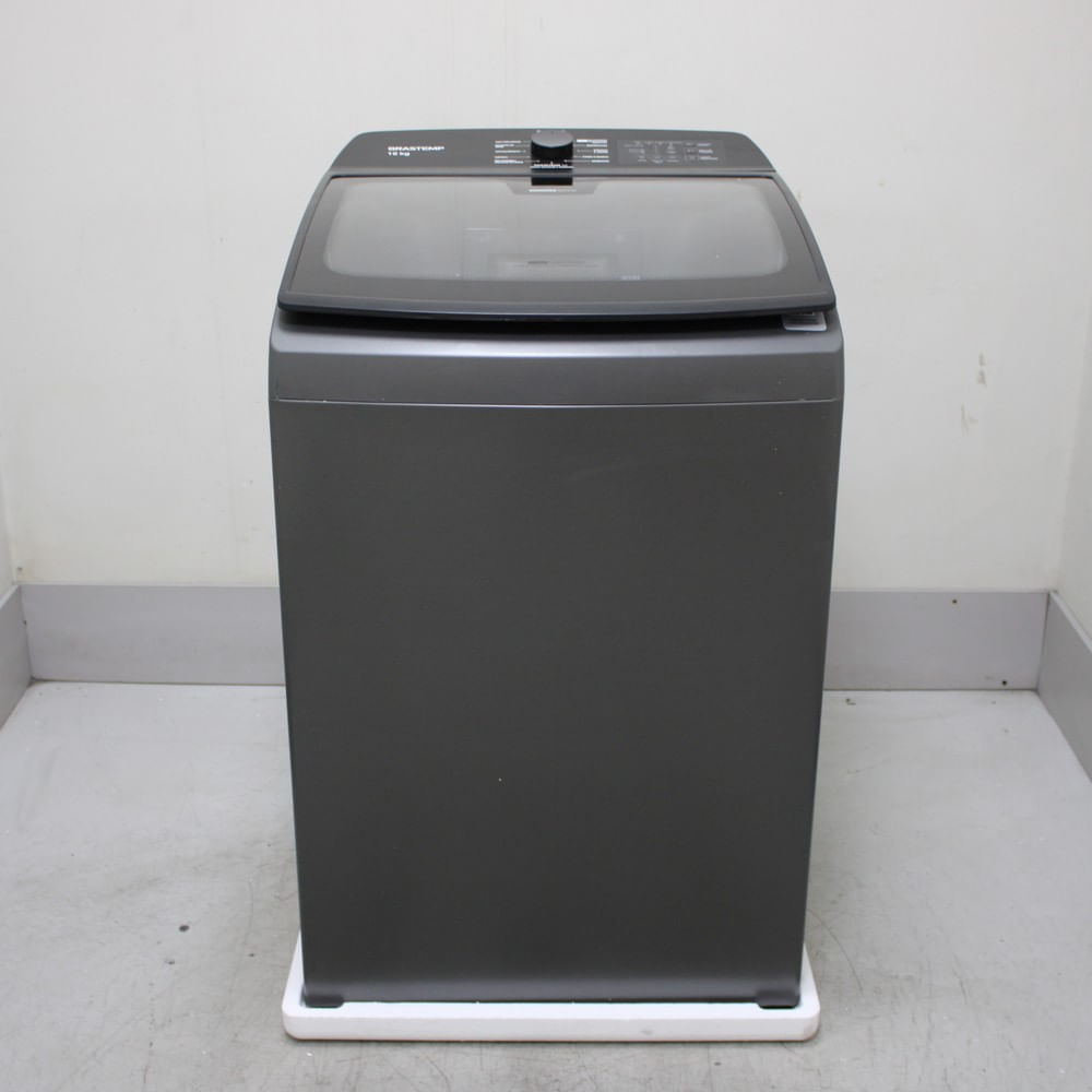 Máquina De Lavar Brastemp 16Kg Titânio Com Tecnologia Double Wash E Ciclo Tira Manchas Advanced - Bwd16a9as3_Wbom_Ch6581193 110V Máquina De Lavar Brastemp 16Kg Titânio Com Tecnologia Double Wash E Ciclo Tira Manchas Advanced - Bwd16a9as3_Wbom_Ch6581193 110V
