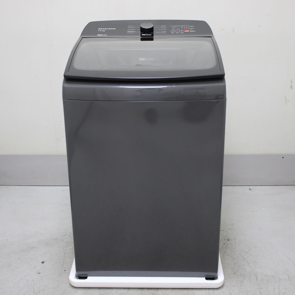 Máquina De Lavar Cinza Platinum Brastemp 14Kg Com Smart Sensor E Função Reduzir Tempo - Bwj14a9as1_Wexcele_Ch6614883 110V Máquina De Lavar Cinza Platinum Brastemp 14Kg Com Smart Sensor E Função Reduzir Tempo - Bwj14a9as1_Wexcele_Ch6614883 110V