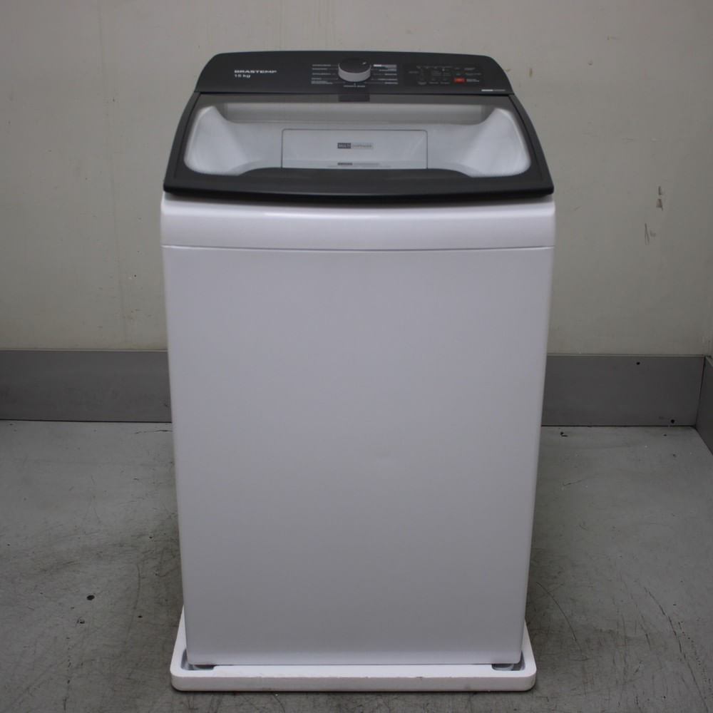 Máquina De Lavar Brastemp 15Kg Branca Com Ciclo Tira Manchas Advanced E Smart Sensor - Bwf15abbs3_Wbom_Ch6604149 220V Máquina De Lavar Brastemp 15Kg Branca Com Ciclo Tira Manchas Advanced E Smart Sensor - Bwf15abbs3_Wbom_Ch6604149 220V