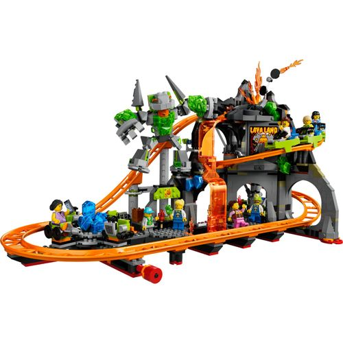 LEGO® City - Parque de Montanhas-Russas Lava Land LEGO® City - Parque de Montanhas-Russas Lava Land