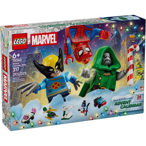 LEGO® Marvel - Calendário do Advento 2026 LEGO® Marvel - Calendário do Advento 2026