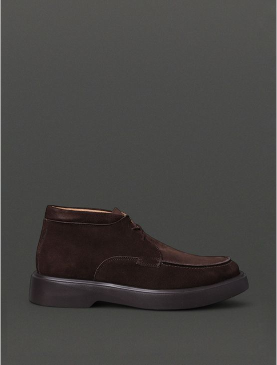 Sapato Masculino Cano Médio Camurça Calvin Klein - Cafe Sapato Masculino Cano Médio Camurça Calvin Klein Cafe 37 Sapato Masculino Cano Médio Camurça Calvin Klein - Cafe Sapato Masculino Cano Médio Camurça Calvin Klein Cafe 37
