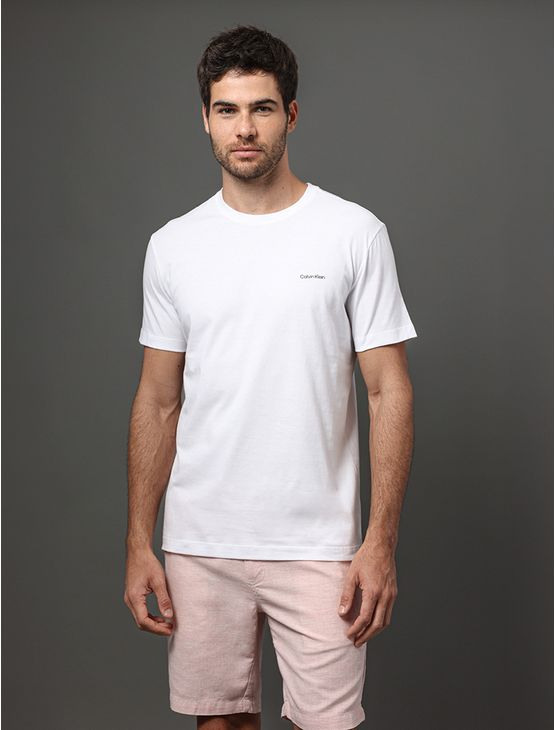 Camiseta Masculina Lily Calvin Klein - Branco Camiseta Masculina Lily Calvin Klein Branco p Camiseta Masculina Lily Calvin Klein - Branco Camiseta Masculina Lily Calvin Klein Branco p