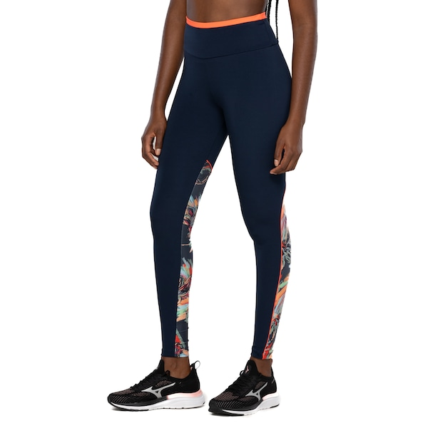 Calça Legging Feminina Oxer Recorte Estampa Maxi Calça Legging Feminina Oxer Recorte Estampa Maxi