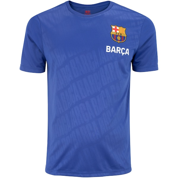 Camiseta Barcelona Masculina Embossed Camiseta Barcelona Masculina Embossed