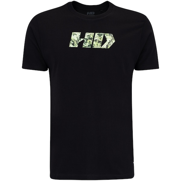Camiseta Masculina HD Manga Curta Stones 9525A