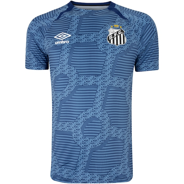 Camisa Pré-Jogo Santos 24 Umbro Masculina