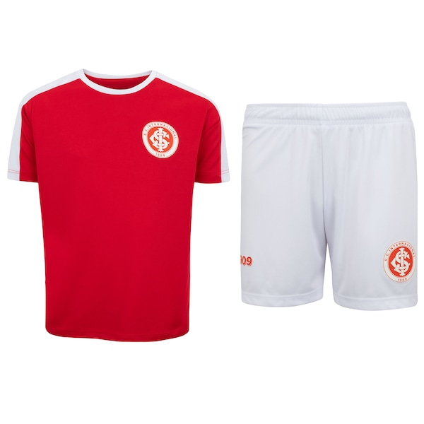 Kit de Uniforme do Internacional Colorado Infantil Camiseta + Calção Kit de Uniforme do Internacional Colorado Infantil Camiseta + Calção
