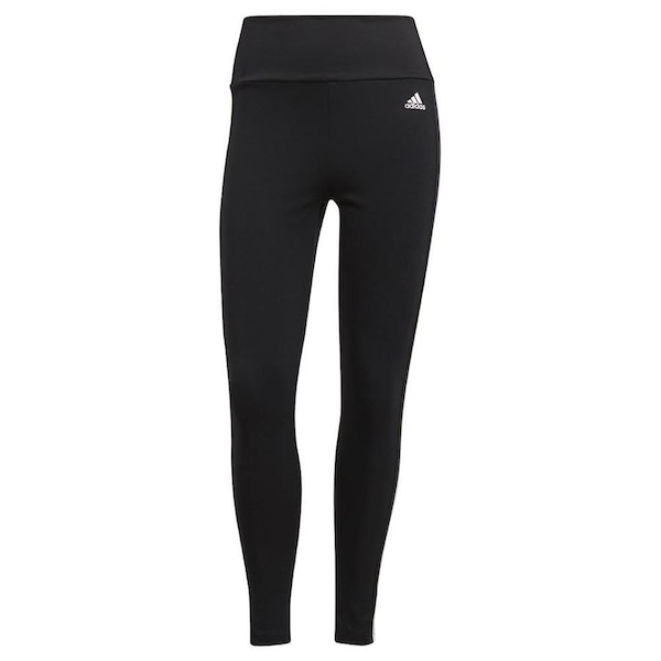 Calça Legging adidas Designed To Move 3 Stripes - Feminino Calça Legging adidas Designed To Move 3 Stripes - Feminino