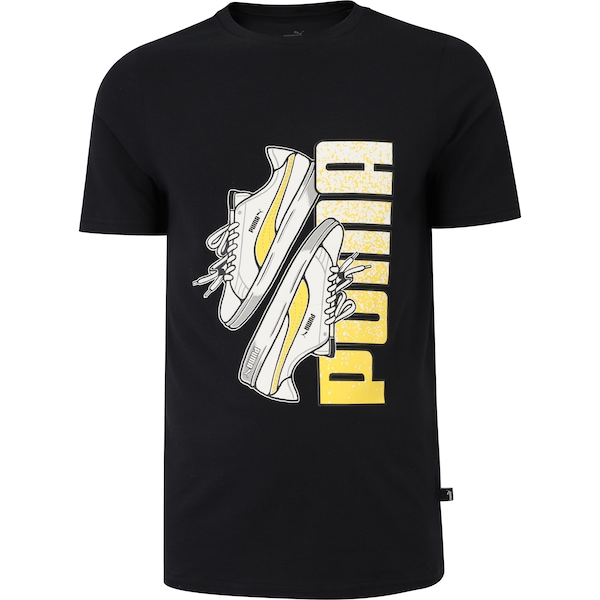 Camiseta Puma Manga Curta Sneaker Graphic - Masculina Camiseta Puma Manga Curta Sneaker Graphic - Masculina