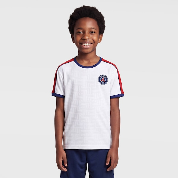 Camiseta Paris Saint-Germain Dawn Braziline Infantil Camiseta Paris Saint-Germain Dawn Braziline Infantil