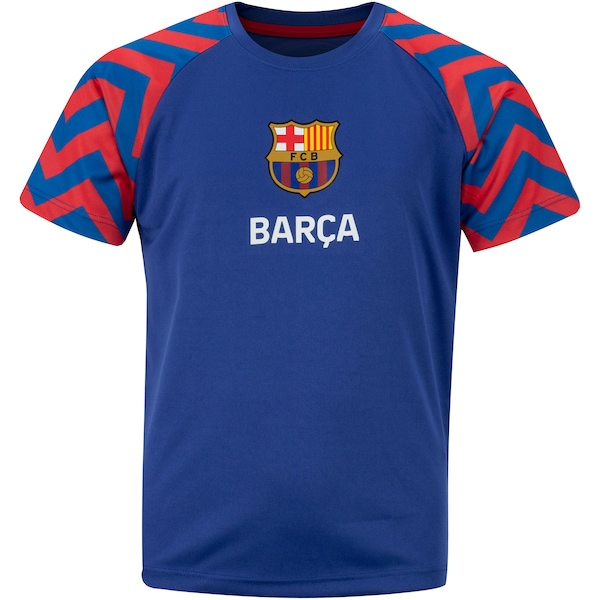 Camiseta Barcelona Infantil Boleiro Camiseta Barcelona Infantil Boleiro