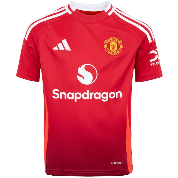 Camisa do Manchester United I 24/25 adidas Infantil Torcedor Camisa do Manchester United I 24/25 adidas Infantil Torcedor