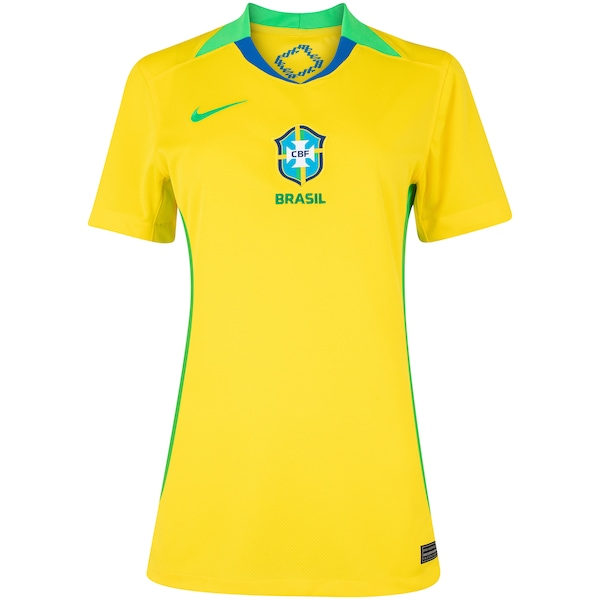 Camisa da Seleção do Brasil CBF I 25/26 Torcedor Pro Nike Feminina Camisa da Seleção do Brasil CBF I 25/26 Torcedor Pro Nike Feminina