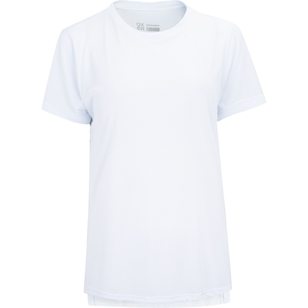 Camiseta Respirável Cava Tradicional Oxer Manga Curta com Abertura Lateral - Feminina Camiseta Respirável Cava Tradicional Oxer Manga Curta com Abertura Lateral - Feminina