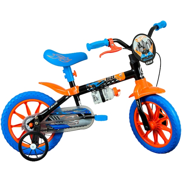 Bicicleta Caloi Hot Wheels - Aro 12 - Freio a Tambor - Masculina - Infantil Bicicleta Caloi Hot Wheels - Aro 12 - Freio a Tambor - Masculina - Infantil