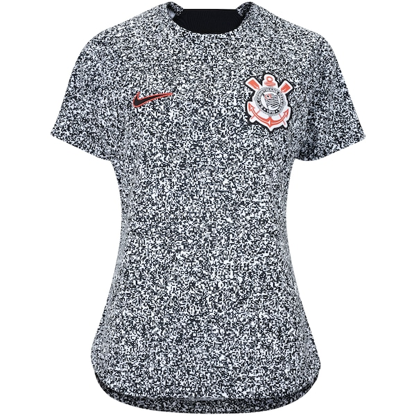 Camisa do Corinthians Nike Feminina Pré-Jogo Torcedora Camisa do Corinthians Nike Feminina Pré-Jogo Torcedora