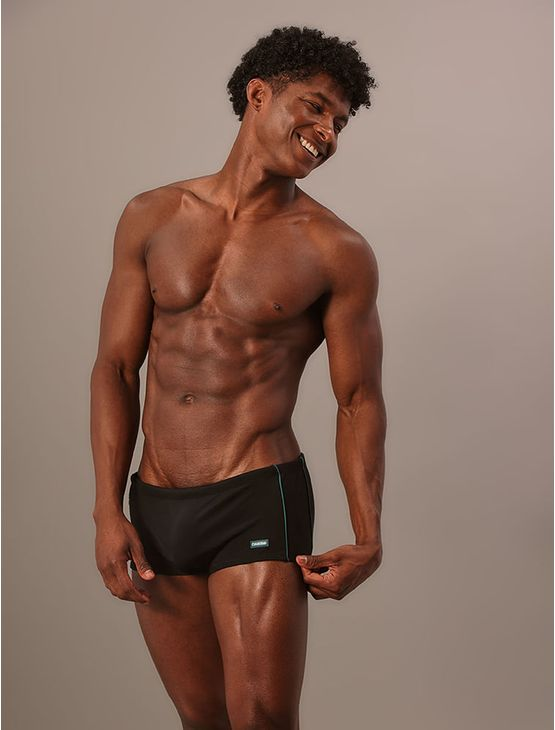 Sunga Trunk Masculino Com Bolso - Preto Sunga Trunk Masculino Com Bolso Preto p