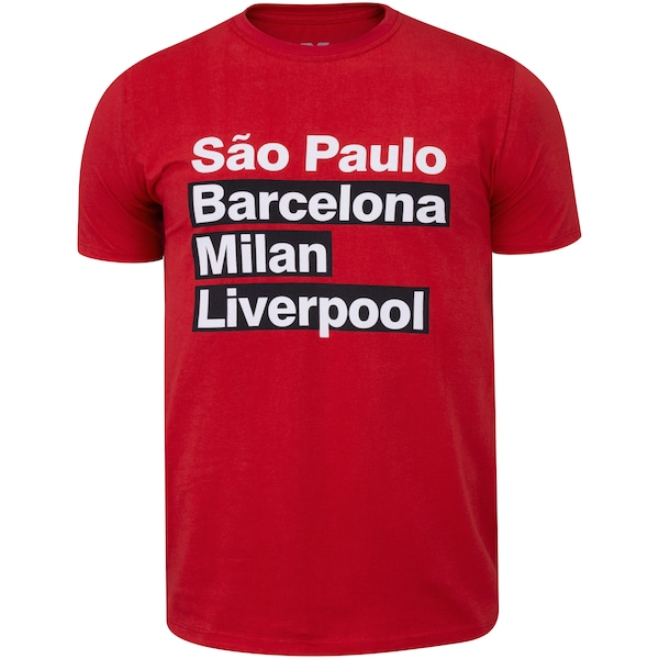 Camiseta do São Paulo Tri Mundial Manto Fc - Masculina Camiseta do São Paulo Tri Mundial Manto Fc - Masculina