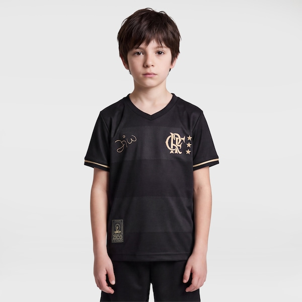 Camiseta do Flamengo Braziline Volta Zico Infantil
