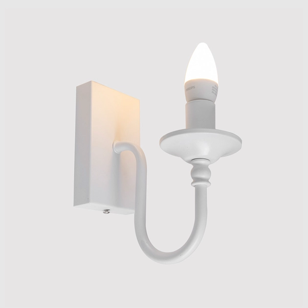 Arandela Metal Colonus - BRANCO Arandela Metal Colonus - BRANCO