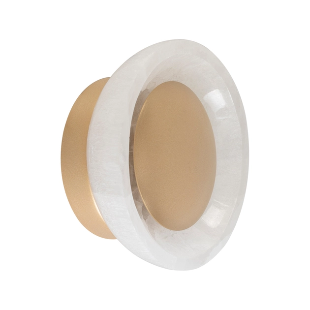 Arandela Led Rocha E Metal Dourado 4W 3000K 15Cm Kalida Arandela Led Rocha E Metal Dourado 4W 3000K 15Cm Kalida