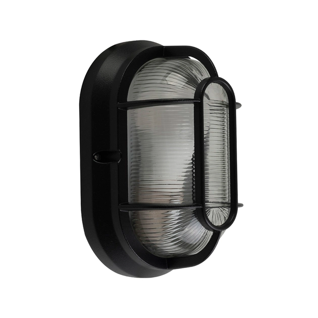 Arandela Tartaruga Aluminio Ip44 Munich - PRETO Arandela Tartaruga Aluminio Ip44 Munich - PRETO