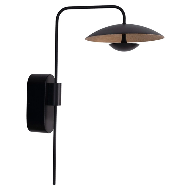 Arandela Led Aluminio Preto Freijo 6W 3000K Shimeji Arandela Led Aluminio Preto Freijo 6W 3000K Shimeji