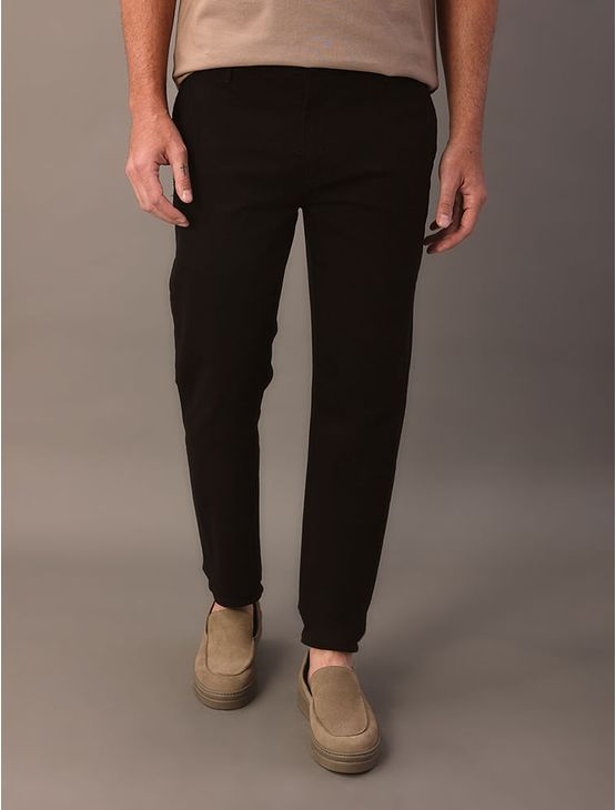 Calça Chino Slim - Preto Calça Chino Slim Preto 38 Calça Chino Slim - Preto Calça Chino Slim Preto 38